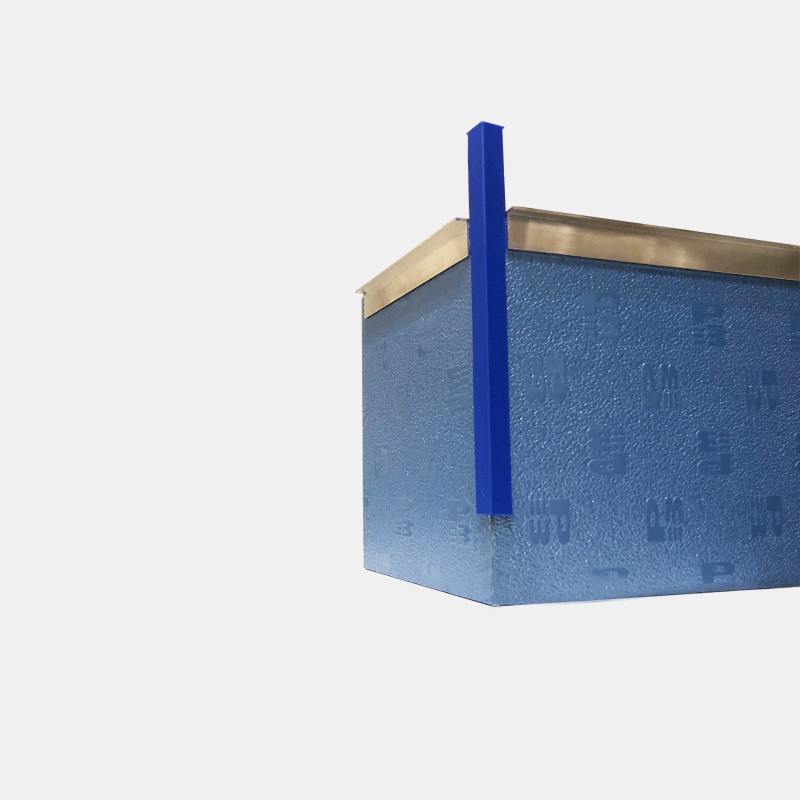 Plenum Per Bocchette Isolato 300x150 Mm - Acciaio Zincato, Isolamento Polietilene 5 Mm, Attacco DN 123